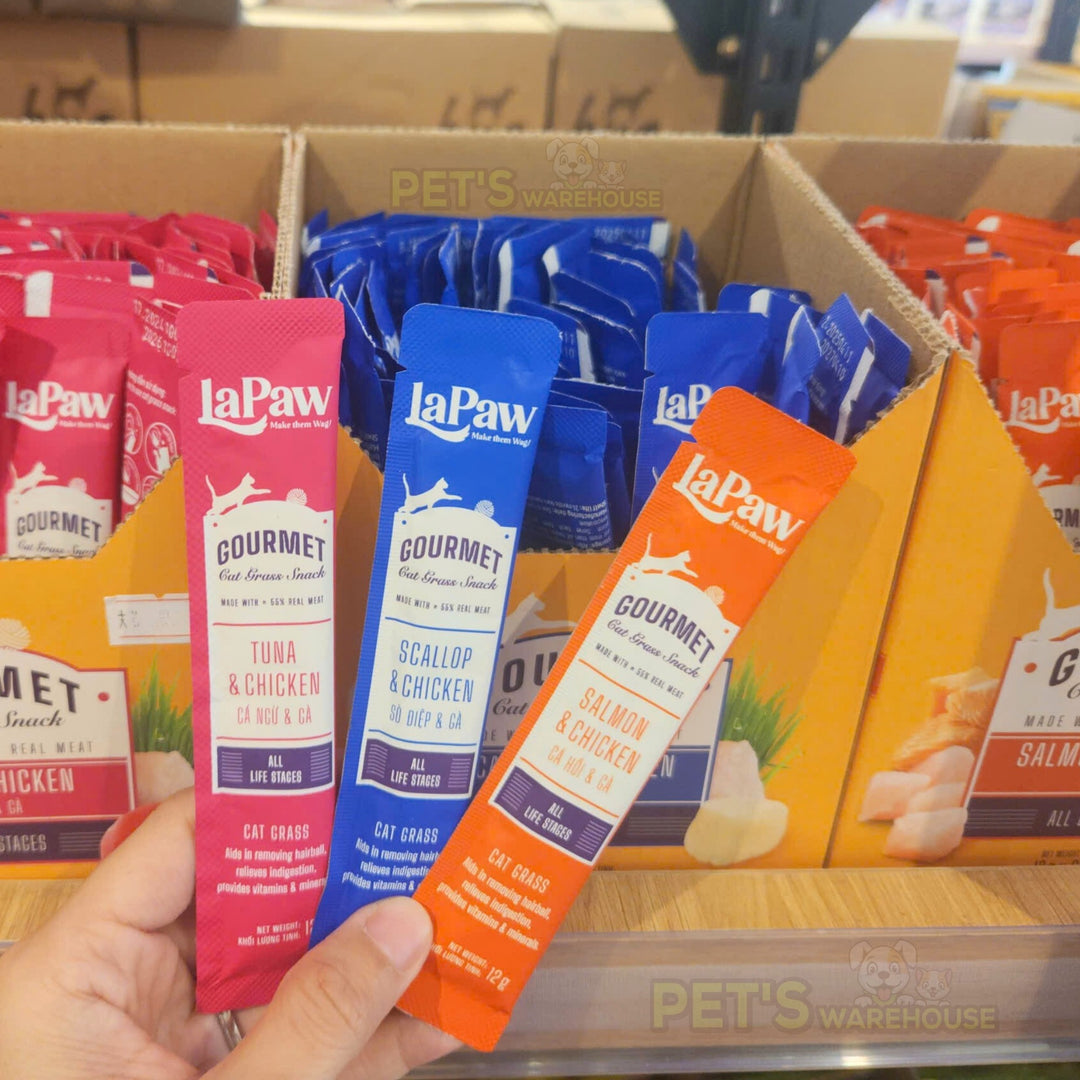 [Combo 5 - 10 - 15 Tuýp] Súp Thưởng LaPaw Gourmet Cho Mèo Mọi Lứa Tuổi, Tuýp 12g