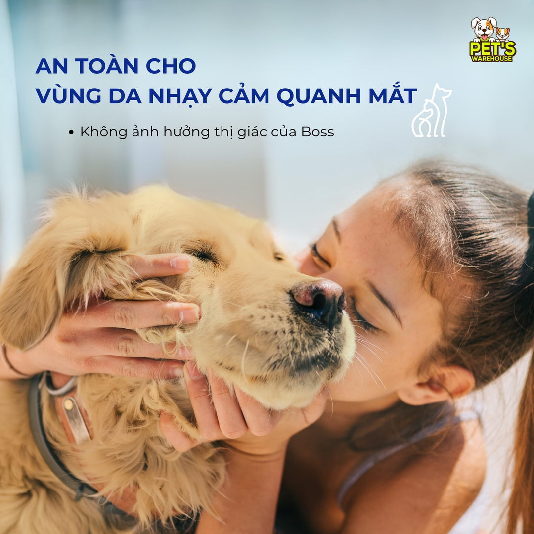 Dung Dịch Tẩy Ố Vùng Mắt Cho Chó Mèo Tropiclean Tear Stain Remover, 236ml