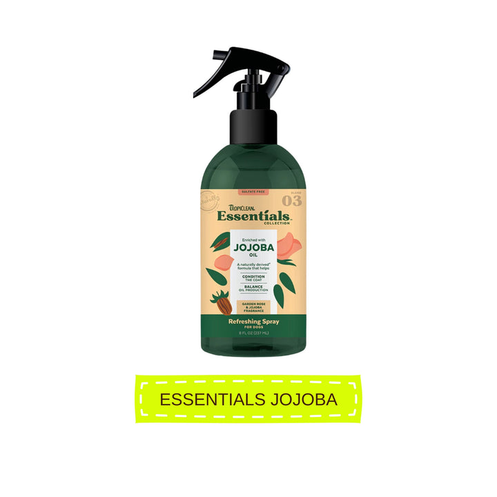 Xịt Thơm Dưỡng Lông Tropiclean Cho Chó Mèo, Chống Tia UV, Chống Bạc Màu Lông, Kiểm Soát Dầu, 236ml