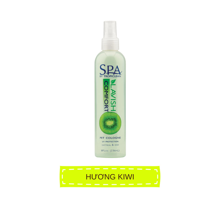 Xịt Thơm Dưỡng Lông Tropiclean Cho Chó Mèo, Chống Tia UV, Chống Bạc Màu Lông, Kiểm Soát Dầu, 236ml