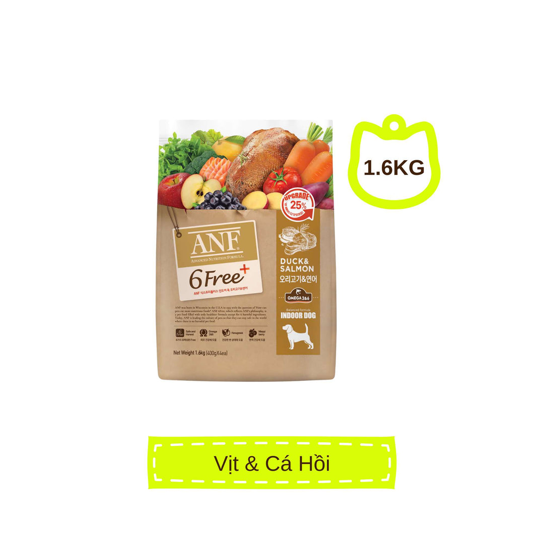 [1.6KG - 5.6KG] Hạt Anf 6Free+ Cao Cấp Chó Mọi Lứa Tuổi