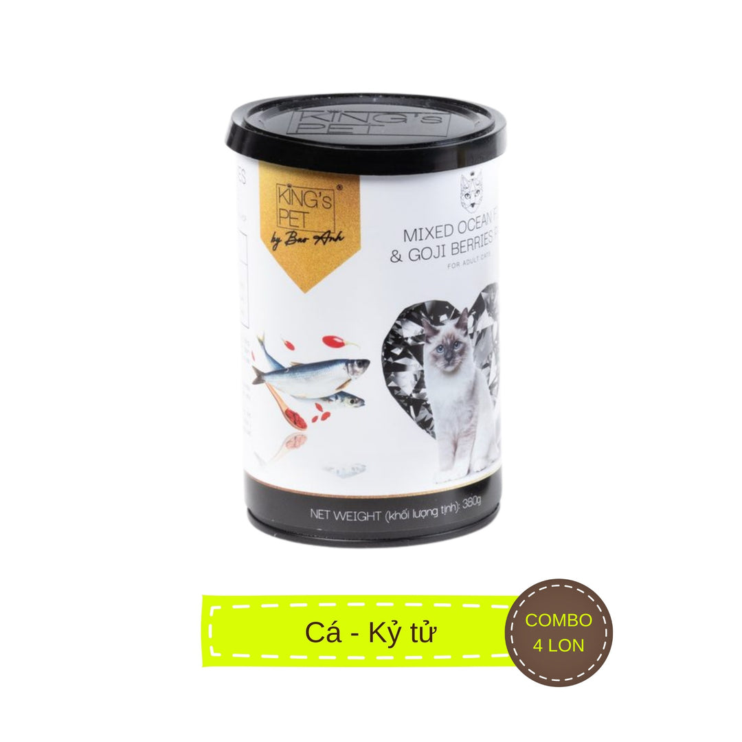 Pate King's Pet Chó Mèo Mọi Lứa Tuổi Lon 380G