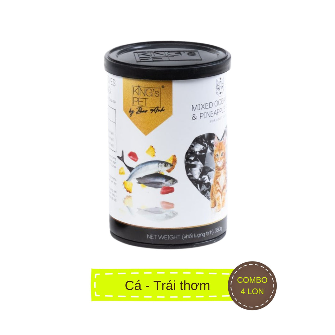 Pate King's Pet Chó Mèo Mọi Lứa Tuổi Lon 380G