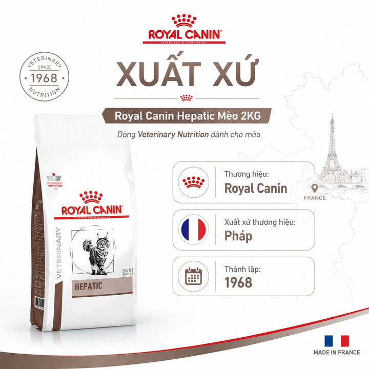 Royal Canin Hepatic Mèo 2KG